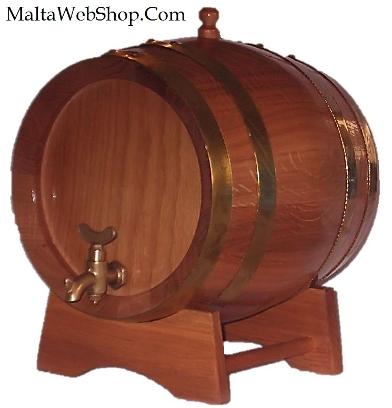 small wine barrel in Malta