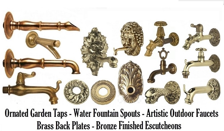 Decorative garden taps in Malta