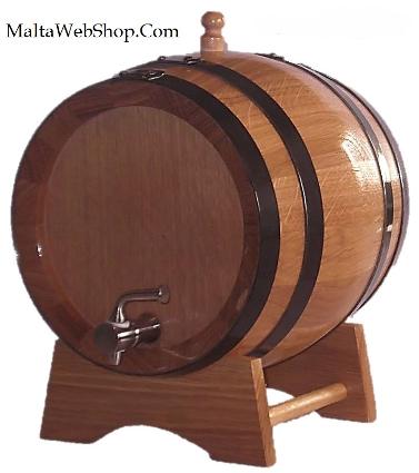 small wine barrel in Malta