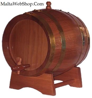 small wine barrel in Malta