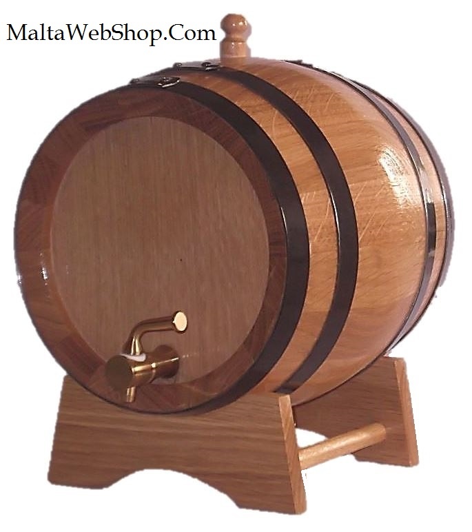 small wine barrel in Malta