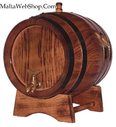 small wine barrel in Malta