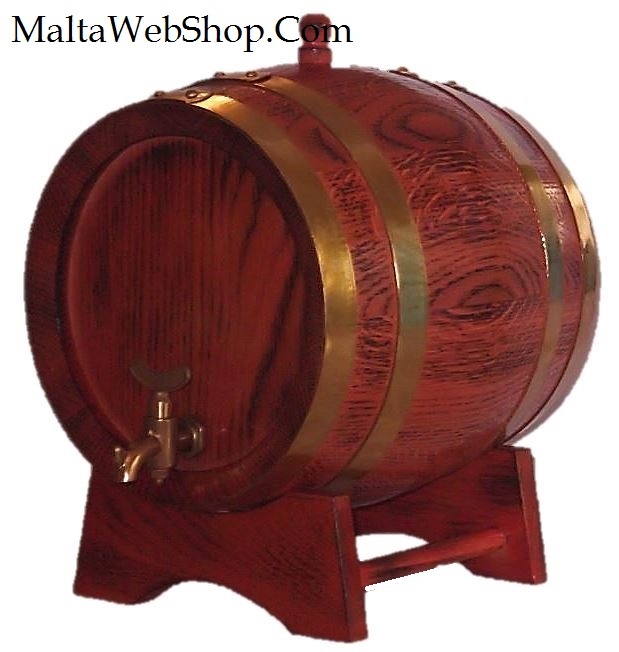 small wine barrel in Malta