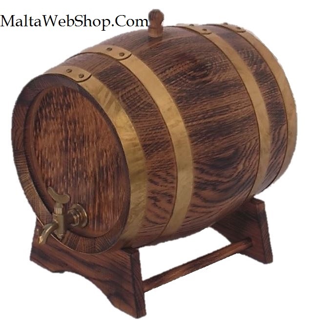small wine barrel in Malta