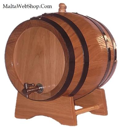 small wine barrel in Malta