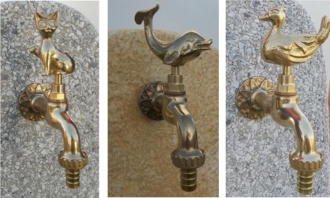 bird brass tap Malta