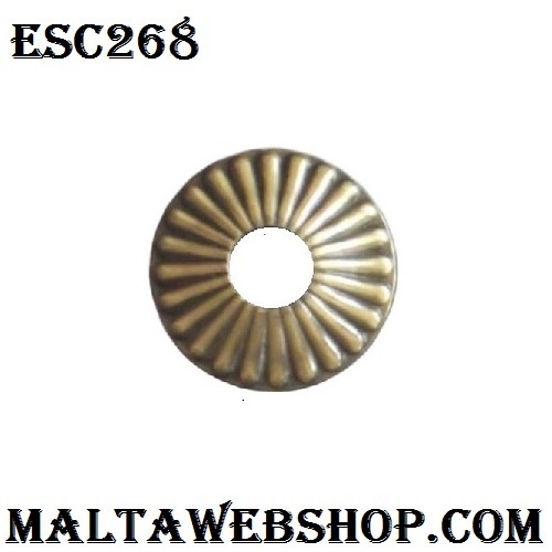 Small ornamenta rosette with hollow design in Malta