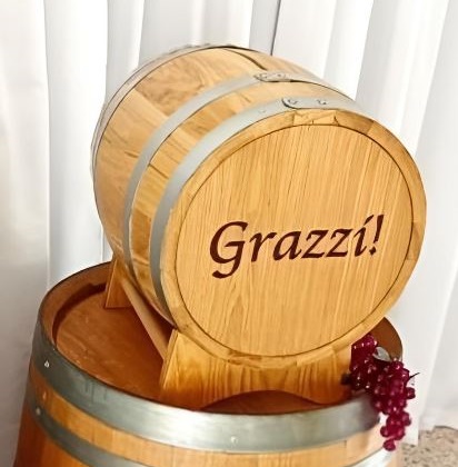 small wine barrel in Malta